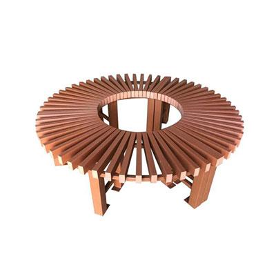 Jetty Round Bench